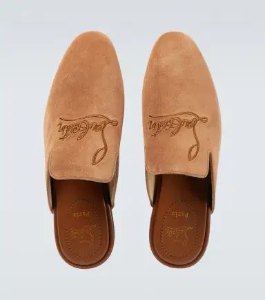 Christian Louboutin Navy Coolito Flat mules | Thumbnail 5