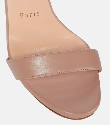 Christian Louboutin Loubi Queen 120 leather sandals | Thumbnail 2