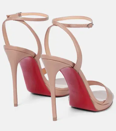 Christian Louboutin Loubi Queen 120 leather sandals | Thumbnail 3