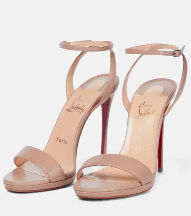 Christian Louboutin Loubi Queen 120 leather sandals | Thumbnail 4