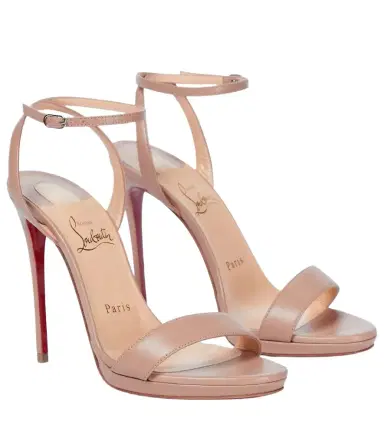 Christian Louboutin Loubi Queen 120 leather sandals | Thumbnail 1