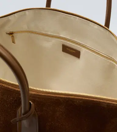 Saint Laurent Suede duffel bag | Thumbnail 3 Saint Laurent Suede duffel bag | Thumbnail 3