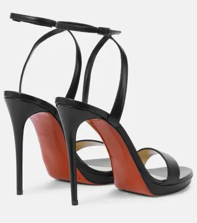 Christian Louboutin Loubi Queen 120 leather sandals | Thumbnail 3