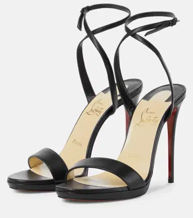 Christian Louboutin Loubi Queen 120 leather sandals | Thumbnail 4