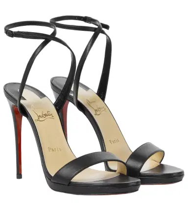 Christian Louboutin Loubi Queen 120 leather sandals | Thumbnail 1