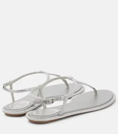 René Caovilla Diana embellished thong sandals | Thumbnail 3 René Caovilla Diana embellished thong sandals | Thumbnail 3