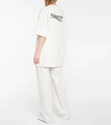 Balenciaga Logo cotton T-shirt | Thumbnail 5