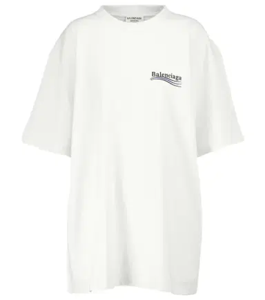 Balenciaga Logo cotton T-shirt | Thumbnail 1