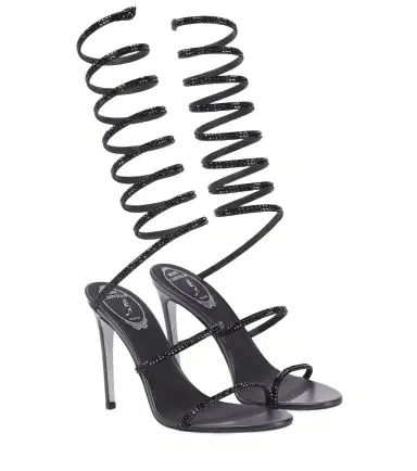 René Caovilla Cleo embellished leather sandals | Thumbnail 1
