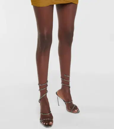 René Caovilla Cleo embellished leather sandals | Thumbnail 6