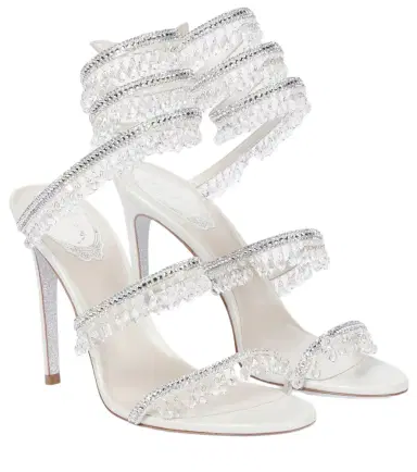 René Caovilla Chandelier embellished leather sandals | Thumbnail 1 René Caovilla Chandelier embellished leather sandals | Thumbnail 1