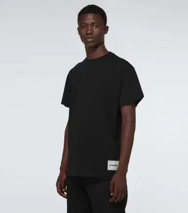 Jil Sander Pack of three cotton T-shirts | Thumbnail 4