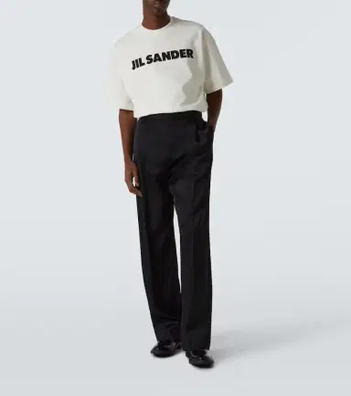 Jil Sander Logo short-sleeved cotton T-shirt | Thumbnail 3
