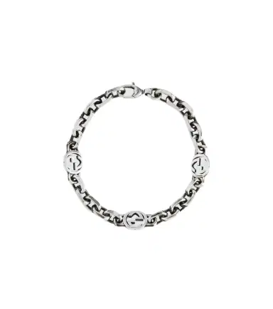 Gucci Silver Interlocking G bracelet | Thumbnail 1 Gucci Silver Interlocking G bracelet | Thumbnail 1