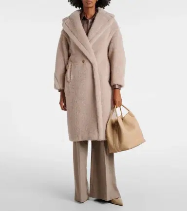 Max Mara Tedgirl alpaca-blend coat | Thumbnail 3