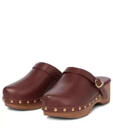 Ancient Greek Sandals Classic Closed leather clogs | Thumbnail 3