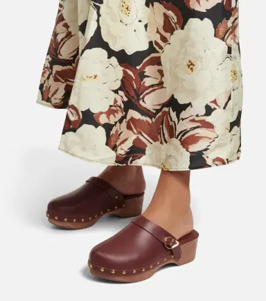 Ancient Greek Sandals Classic Closed leather clogs | Thumbnail 6