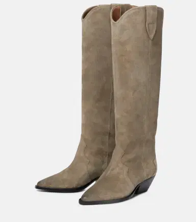Isabel Marant Denvee suede knee-high boots | Thumbnail 2