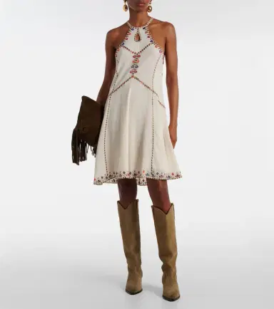 Isabel Marant Denvee suede knee-high boots | Thumbnail 5