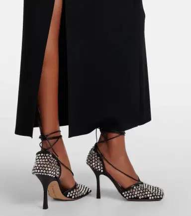Bottega Veneta Sparkle Stretch embellished mesh pumps | Thumbnail 5 Bottega Veneta Sparkle Stretch embellished mesh pumps | Thumbnail 5