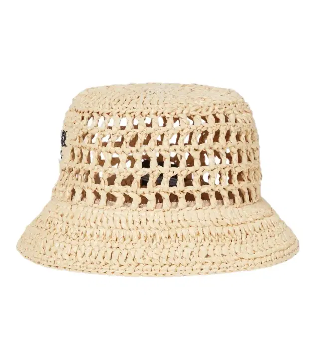 Raffia bucket hat