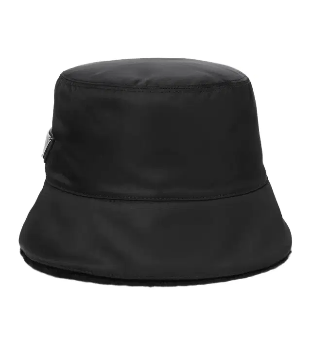 Re-Nylon shearling-lined bucket hat