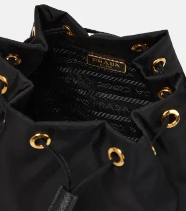 Prada Duet Small Re-Nylon bucket bag | Thumbnail 2