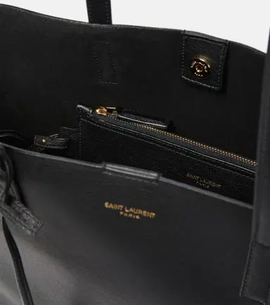Saint Laurent Shopping N/S leather tote bag | Thumbnail 2 Saint Laurent Shopping N/S leather tote bag | Thumbnail 2