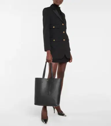 Saint Laurent Shopping N/S leather tote bag | Thumbnail 5 Saint Laurent Shopping N/S leather tote bag | Thumbnail 5
