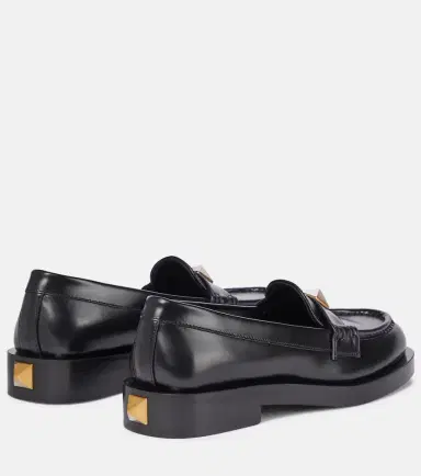 Valentino Garavani Roman Stud leather loafers | Thumbnail 3