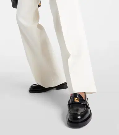Valentino Garavani Roman Stud leather loafers | Thumbnail 6