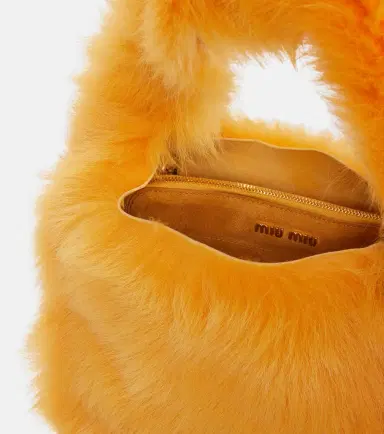 Miu Miu Shearling shoulder bag | Thumbnail 3 Miu Miu Shearling shoulder bag | Thumbnail 3