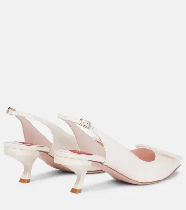 Roger Vivier Virgule slingback leather pumps | Thumbnail 6