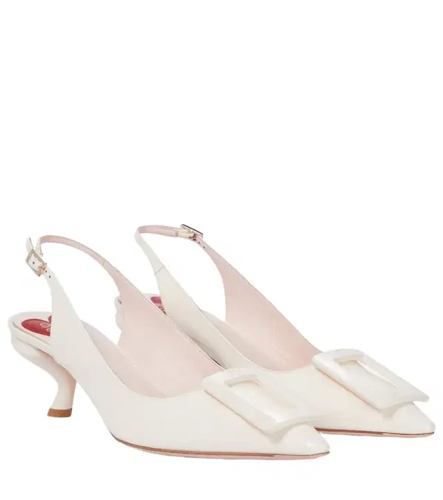 Roger Vivier Virgule slingback leather pumps