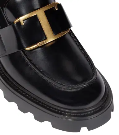 Tod's Leather platform loafers | Thumbnail 5