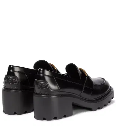 Tod's Leather platform loafers | Thumbnail 6