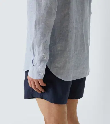 Orlebar Brown Giles linen long-sleeved shirt | Thumbnail 6