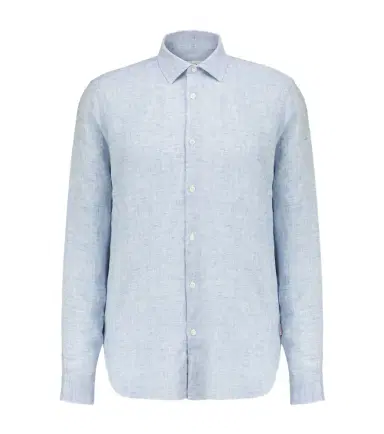 Orlebar Brown Giles linen long-sleeved shirt | Thumbnail 1
