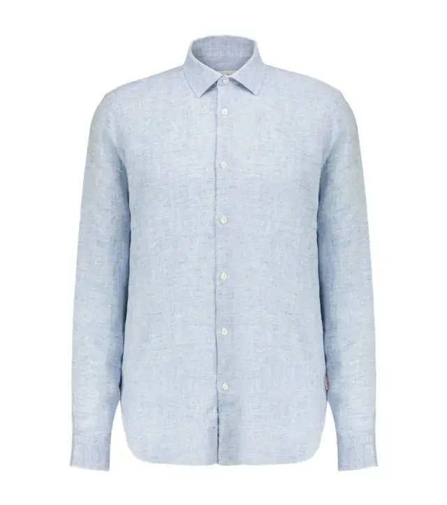 Giles linen long-sleeved shirt