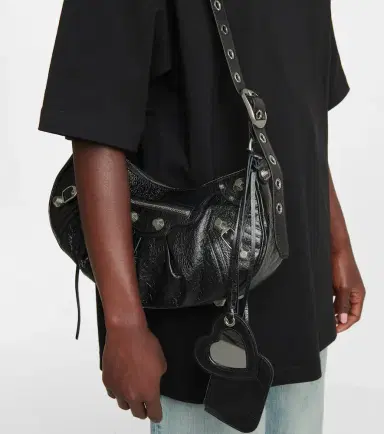 Balenciaga Le Cagole Small leather shoulder bag | Thumbnail 4