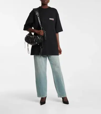 Balenciaga Le Cagole Small leather shoulder bag | Thumbnail 5