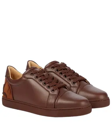 Christian Louboutin Fun Vieira leather sneakers | Thumbnail 1 Christian Louboutin Fun Vieira leather sneakers | Thumbnail 1