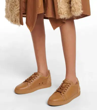 Christian Louboutin Fun Vieira leather sneakers | Thumbnail 5