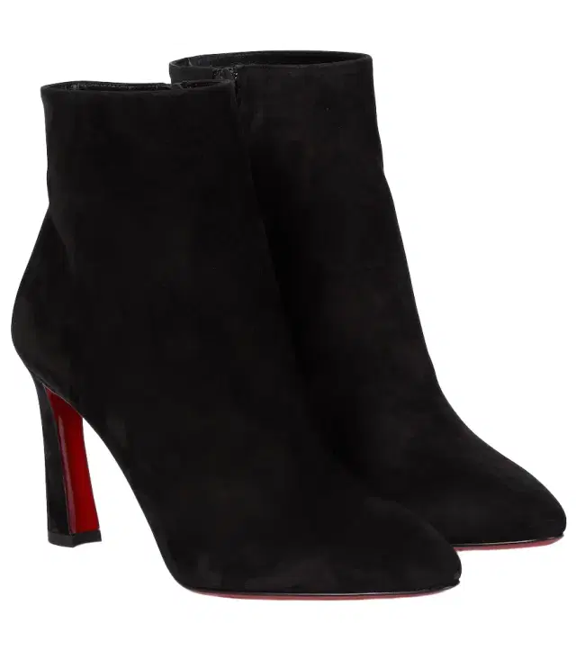 Christian Louboutin Eleonor 85 suede ankle boots