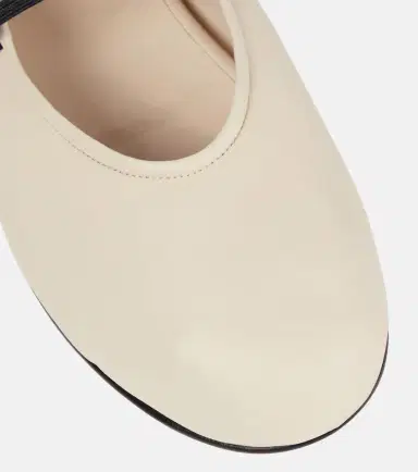 The Row Elastic leather ballet flats | Thumbnail 4