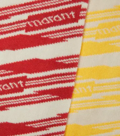 Isabel Marant Maisie intarsia ski socks | Thumbnail 2 Isabel Marant Maisie intarsia ski socks | Thumbnail 2