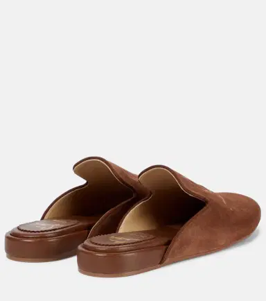 Christian Louboutin Navy Coolito Donna suede slippers | Thumbnail 2 Christian Louboutin Navy Coolito Donna suede slippers | Thumbnail 2