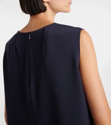The Row Mirna cady sheath dress | Thumbnail 3 The Row Mirna cady sheath dress | Thumbnail 3
