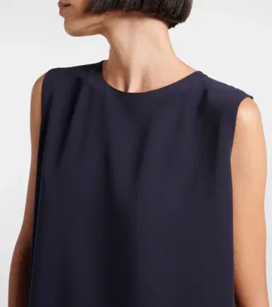 The Row Mirna cady sheath dress | Thumbnail 4 The Row Mirna cady sheath dress | Thumbnail 4