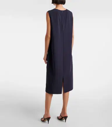 The Row Mirna cady sheath dress | Thumbnail 5 The Row Mirna cady sheath dress | Thumbnail 5